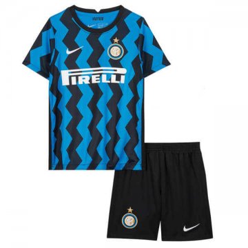 2020-21 Inter Milan Home Kids Football Kit (Shirt + Shorts)