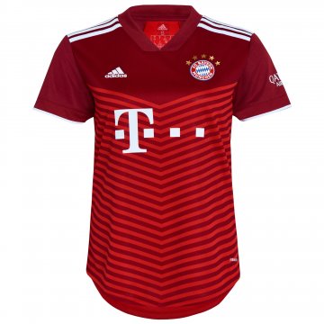 Bayern Munich 2021-22 Home Women's Soccer Jerseys