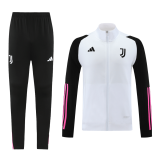 Juventus 2023-24 White Soccer Jacket + Pants Men's