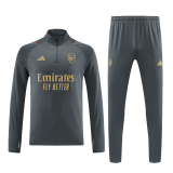 Arsenal 2023-24 Gray Soccer Sweatshirt + Pants Men's