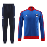 Olympique Lyonnais 2023-24 Blue Soccer Jacket + Pants Men's