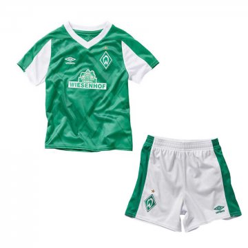 2020-21 Werder Bremen Home Kids Football Kit(Shirt+Shorts) [37912941]