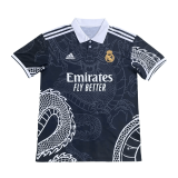 Real Madrid 2023-24 Chinese Dragon Black Soccer Jerseys Men's