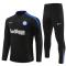 Inter Milan 2024-25 Black Soccer Training Suit Men's