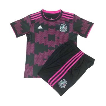 2021-22 Mexico Home Football Kit (Shirt + Short) Kid's