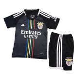 Benfica 2023-24 Away Soccer Jerseys + Short Kid's