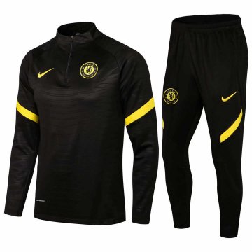 2021-22 Chelsea Black Football Training Suit Men's [2020128161]