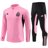 Argentina 2024 Pink Soccer Training Suit Men's