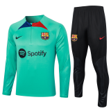 Barcelona 2023-24 Green Soccer Training Suit Men's