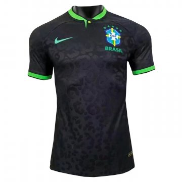 #Special Edition Brazil 2022 Black - Green Soccer Jerseys Men's