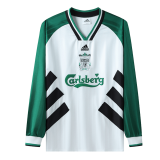 #Retro Long Sleeve Liverpool 1993/95 Away Soccer Jerseys Men's