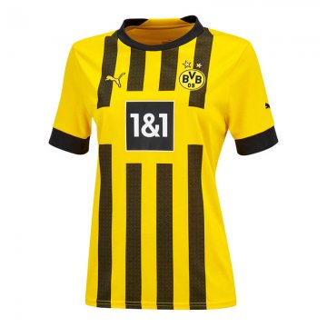 Borussia Dortmund 2022-23 Home Soccer Jerseys Women's