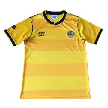 1986 Scotland National Team Retro Away Men's Football Jersey Shirts