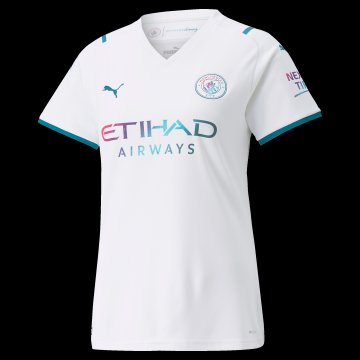 Manchester City 2021-22 Away Women's Soccer Jerseys