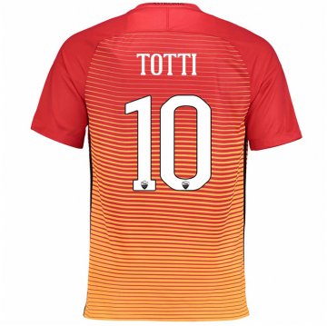 2016-17 Roma Third Football Jersey Shirts Totti #10