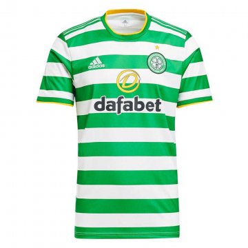 2020-21 Celtic FC Home Green & White Stripes Men Football Jersey Shirts