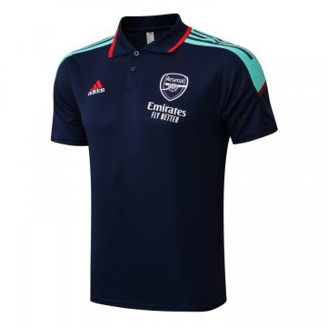 Arsenal 2021-22 Royal Soccer Polo Jerseys Men's