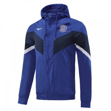 PSG 2022-23 Blue All Weather Windrunner Soccer Jacket Men's