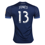2017-18 Los Angeles Galaxy Away Blue Football Jersey Shirts Jermaine Jones #13