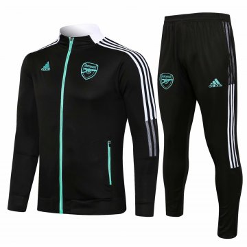 Arsenal 2021-22 Black Soccer Training Suit Jacket + Pants Men's