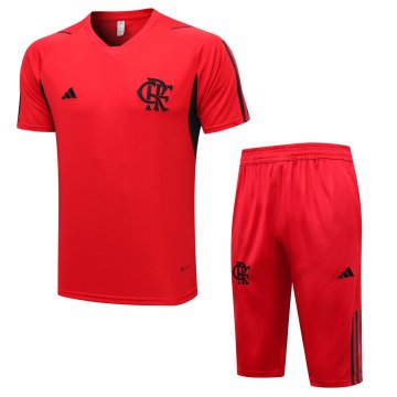 Flamengo 2023-24 Red Soccer Jerseys + Short Men's