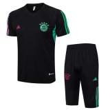 Bayern Munich 2023-24 Black Soccer Jerseys + Short Men's