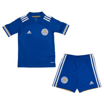 2020-21 Leicester City Home Kids Football Kit(Shirt+Shorts)