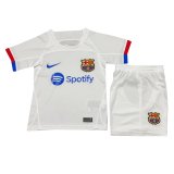 Barcelona 2023-24 Away Soccer Jerseys + Short Kid's