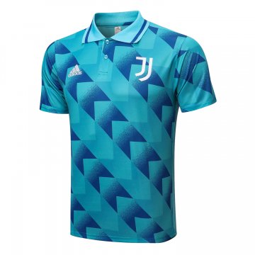 Juventus 2022-23 Blue Soccer Polo Jerseys Men's
