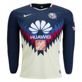 2017-18 Club América Home LS Football Jersey Shirts