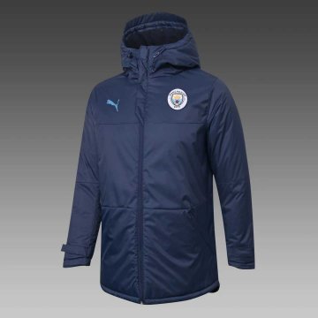 2020-21 Manchester City Navy Men's Football Winter Jacket