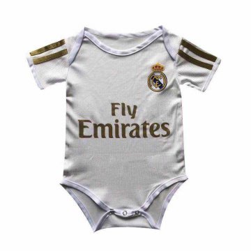 2019-20 Real Madrid Home White Baby Infant Football Suit