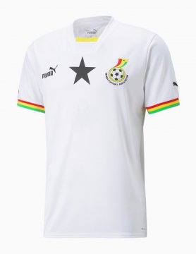Ghana 2022 Home Soccer Jerseys Men's