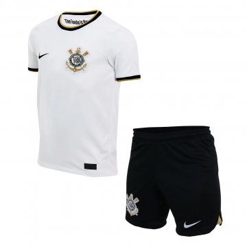 Corinthians 2022-23 Home Soccer Jerseys + Short Kid's