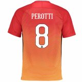 2016-17 Roma Third Football Jersey Shirts Perotti #8