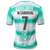 2016-17 Santos Laguna Home Football Jersey Shirts Sandoval #7