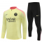 PSG 2024-25 Yellow Soccer Training Suit Men's