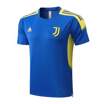 Juventus 2021-22 Blue Soccer Training Jerseys Men's