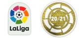 Spanish La Liga Badge & 2020-21 La Liga Champion Badge