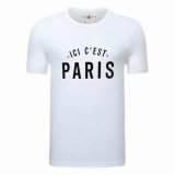 PSG 2021-22 White Messi ICI C'EST PARIS T-Shirt Men's