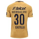 2016-17 Pumas Home Yellow Football Jersey Shirts Castillo #30