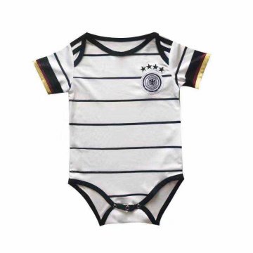 2020 Germany Home White Baby Infant Football Suit