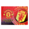 Red Manchester United Team Soccer Flag