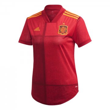 2019-20 Spain National Team Home Women's Football Jersey Shirts
