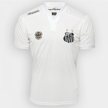 Santos Home White Football Jersey Shirts 2016-17