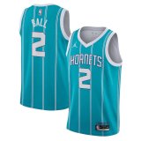 Charlotte Hornets 2020 NBA Draft First Round Pick Jordan Teal Men's SwingMen's Jersey Icon Edition