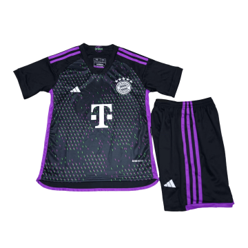 Bayern Munich 2023-24 Away Soccer Jerseys + Short Kid's