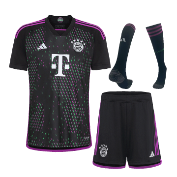 Bayern Munich Away Soccer Jerseys + Short + Socks Men's 2023/24