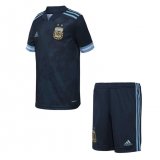 2020 Argentina Away Kids Football Kit(Shirt+Shorts)