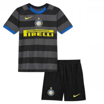 2020-21 Inter Milan Third Kids Football Kit (Shirt + Shorts) [6013082]